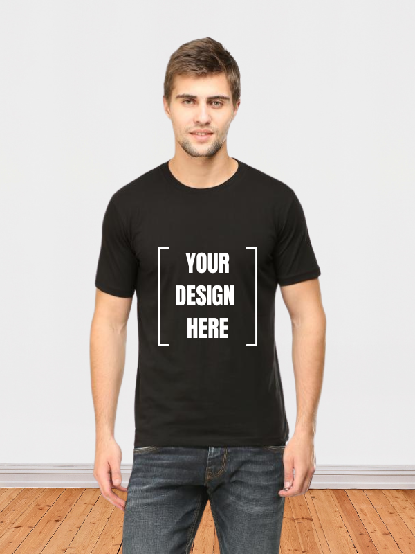 Personalized Men Round Neck T-shirt