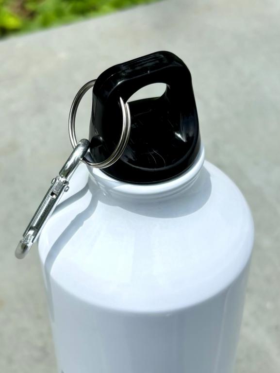 White Personalized Sipper Bottle (750 ml)