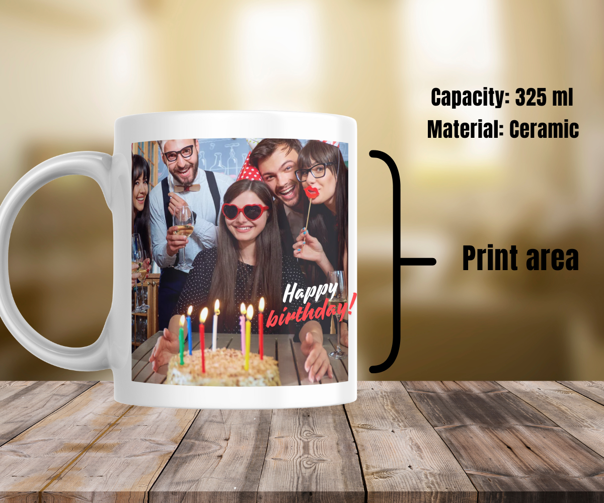 Personalized White Coffee Mug