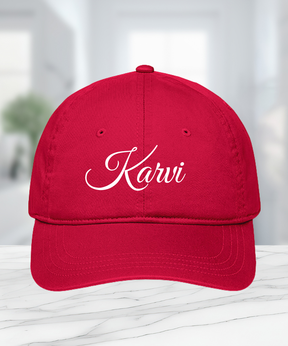 Personalized Name Cotton Cap for Men & Women