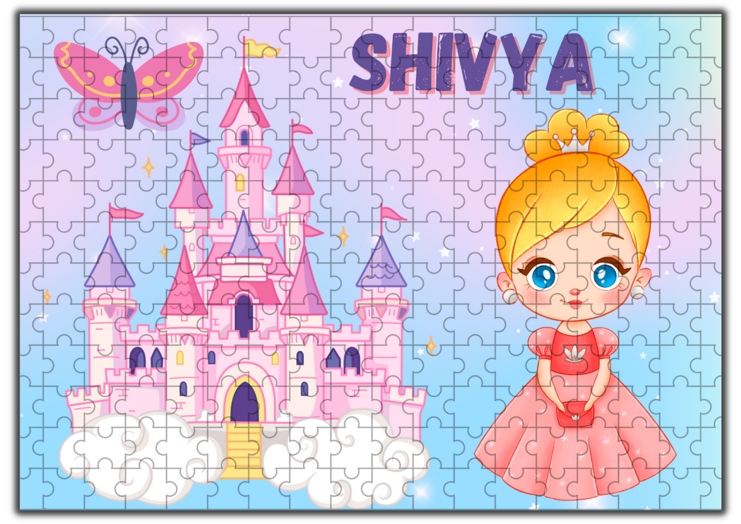 Personalized Princess Jigsaw Puzzle for Kids