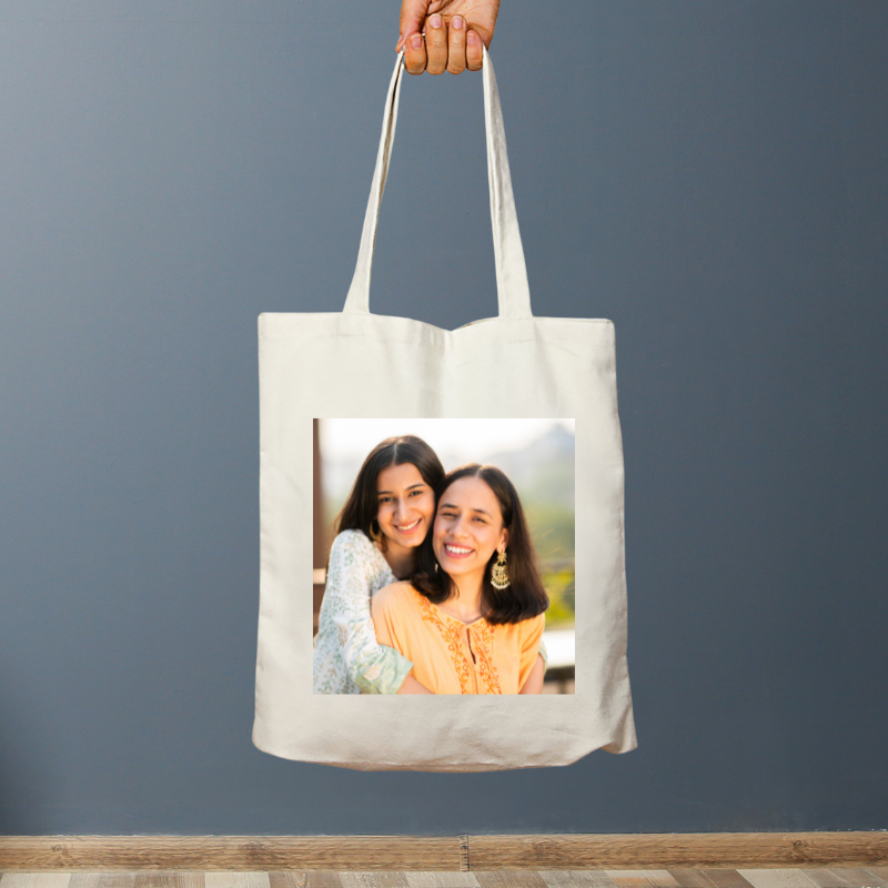 Personalized Zipper Tote Bags